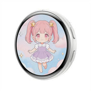 Anime Digital Badge – HD Touchscreen E-Pin with Photo & Video Display