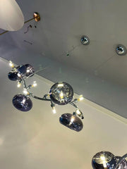 Lava Glass LED Pendant Light — Nordic Designer Ceiling Light, 3 Sizes