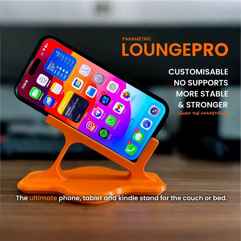 Ergonomic Bedside Phone Stand – Hands-Free Holder for Lying Down