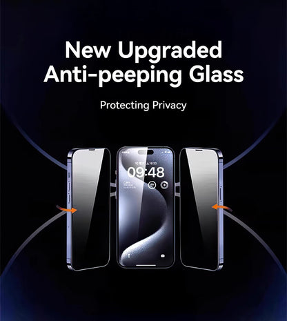 Joyroom 1/2PCS For iPhone 17 Pro Max Anti-Spy Glass Privacy Screen Protector Glass For iPhone 17 Pro 17 Air Tempered Glass Film