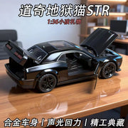 Hellcat 1:36 Diecast Model Car – Pull-Back Toy with Opening Doors