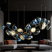 Lava Glass LED Pendant Light — Nordic Designer Ceiling Light, 3 Sizes