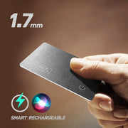 Rechargeable Wallet Tracker Card for Apple Find My