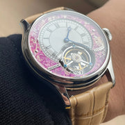 Merkur Men's High-Frequency Coaxial Tourbillon Watch – Sapphire