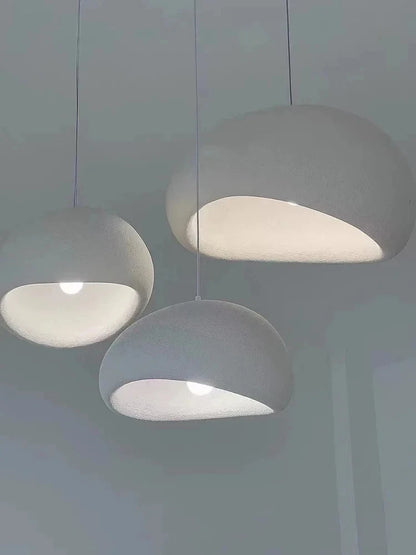 Japanese Wabi Sabi Chandelier Modern LED Pendant Light for Dining Living Room Bedroom Bar Designer Homestay E27 Hanghing Lamp