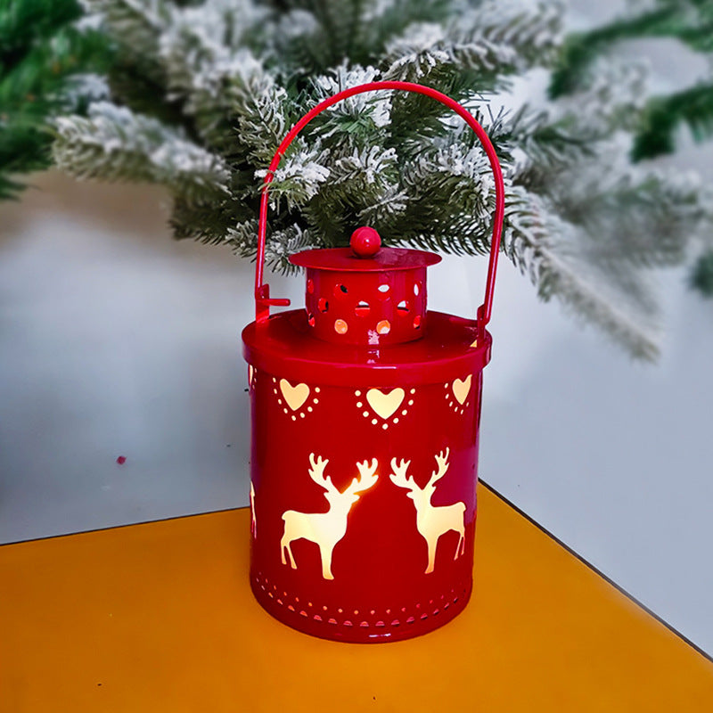 LED Christmas Candle Lanterns – Flameless Nordic Style Decorative Lights