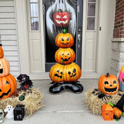 Giant Halloween Inflatable Pumpkin Decoration – Foil Balloon for Indoor & Outdoor Display