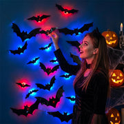 3D LED Bat Wall Decorations – Halloween Party Lights