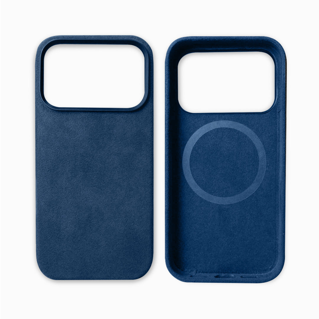 Alcantara Magnetic Phone Case – Shockproof Protective Cover for iPhone 17 Series