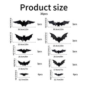 3D LED Bat Wall Decorations – Halloween Party Lights
