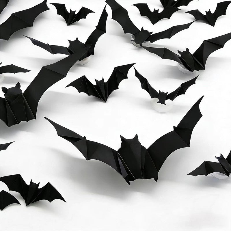 3D LED Bat Wall Decorations – Halloween Party Lights