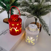 LED Christmas Candle Lanterns – Flameless Nordic Style Decorative Lights