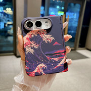 Carbon-Fibre Pattern Magnetic Phone Case