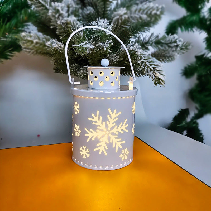 LED Christmas Candle Lanterns – Flameless Nordic Style Decorative Lights